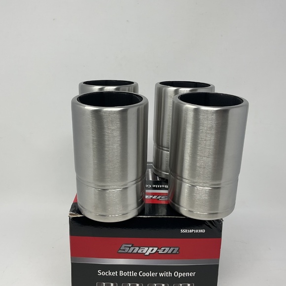 Snap-on Tools Socket Bottle Cooler Koozie With Opener Set - Picture 5 of 10